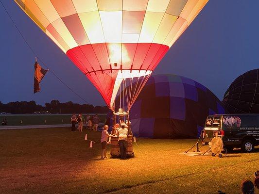 Evening activities - bike or walk from your campsite