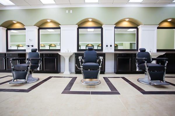 MHS Commercial & Residential LLC.  Commercial Build out for Carrolwood Barber Shop