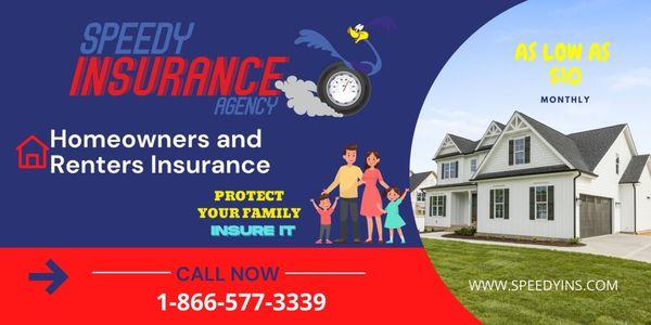 Homeowners and Rental Insurance