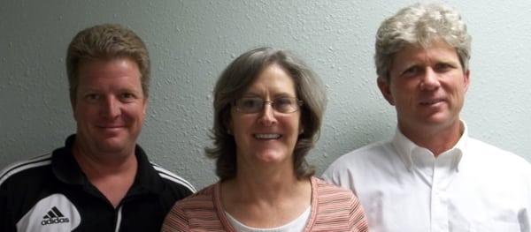 Ross Hutchinson, Cindy Keefover and Paul O'Brian are here to assist in your recovery at Accelerate Physical Therapy in Arvada.