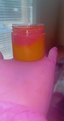 brightening lip scrub