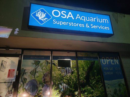 OSA Aquarium Superstore & Services - Wakefield