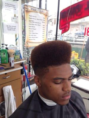 High top Mohawk