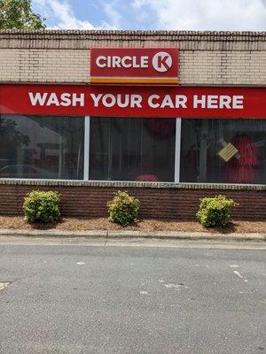 Car wash area