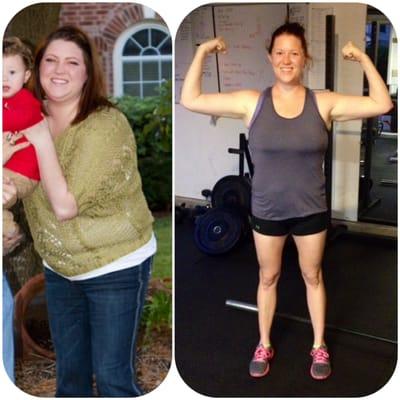 Danielle lost 65 lbs!