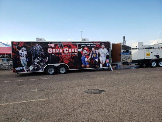 We are a mobile gaming trailer. We rent out to birthday parties, church events, corporate events.