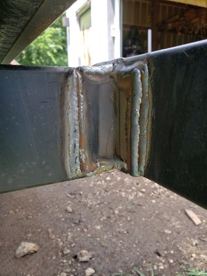 Repair bumper on fifth wheel camper