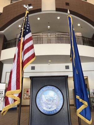 Entrance and lobby.