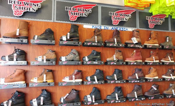 Bozo's has a huge selection of Red Wing boots.