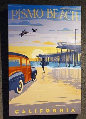 They offer many different selections of vintage style travel ad prints by Steve Thomas.