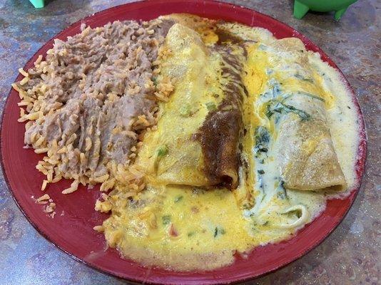 Monterey Enchilada plater