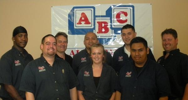 ABC's Sales Staff.  They are ready to take your call.