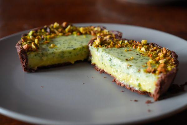 Pistachio Lemon Tart