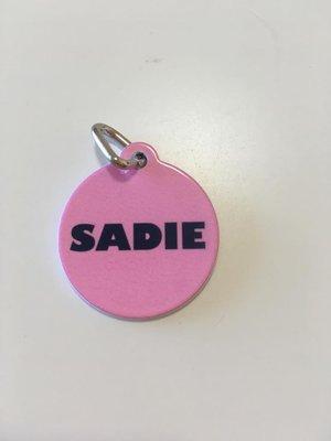 Metal double-sided pet tags -- only $4.57 plus tax