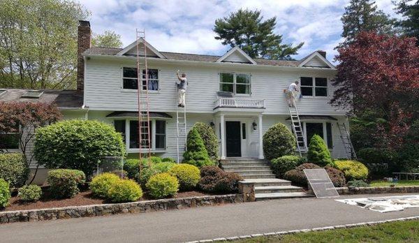 Exterior painting