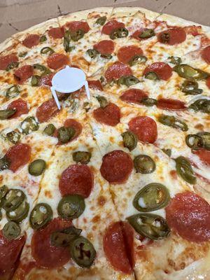 Pepperoni with Jalapeño