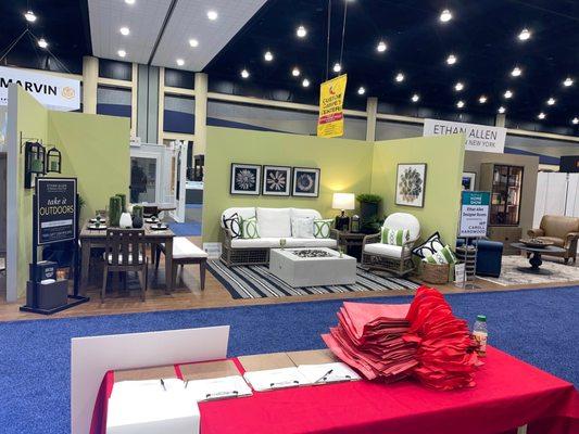 Ethan Allen @ the home show