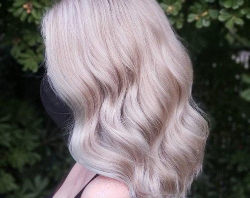 beautifully blended blonde