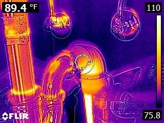 We offer thermal imaging to help detect for moisture damage & leaks in plumbing.