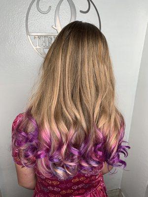 Fashion color ombré