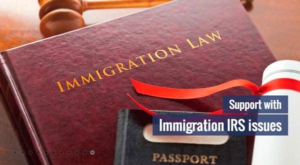 Support with Immigration IRS issues