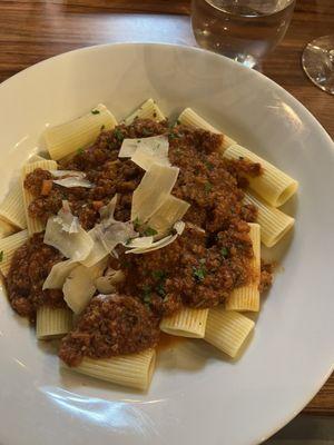 Rigatoni bolognese