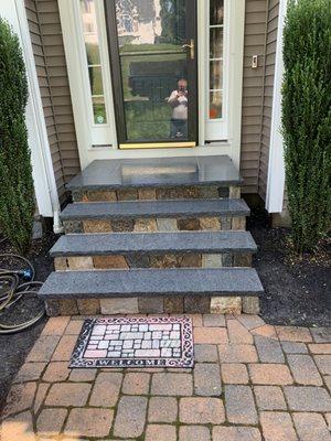 Front steps