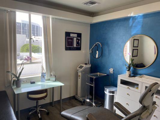 Treatment room, fillers botox and microneedling