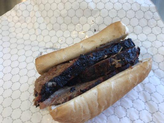 Beef Brisket on a French Roll