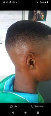 High top skin fade