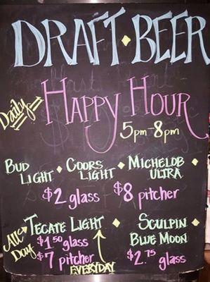 Happy Hour Member Prices