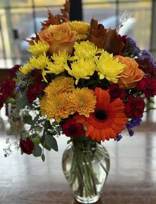 Flowers from blooming onion.