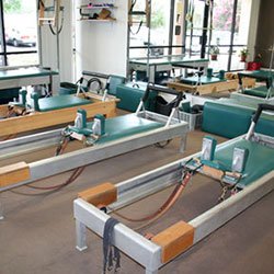 Reformers at Body Springs pilates studio