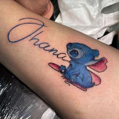 Color Stitch Ohana tattoo