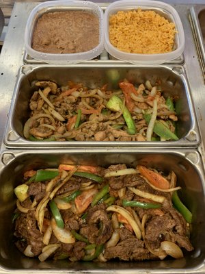 Lunch special fajitas