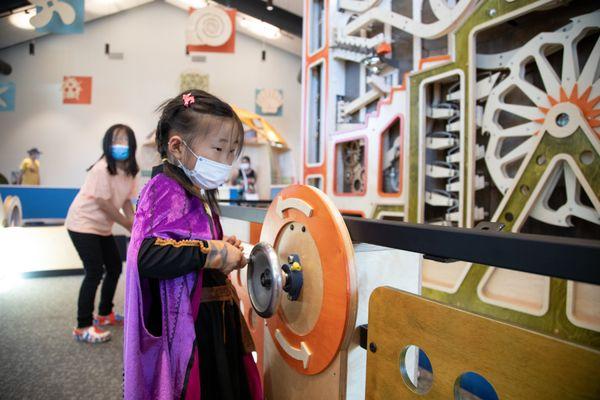 It's always a good day for dress up at the Palo Alto Junior Museum & Zoo!