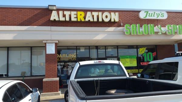 Storefront and building View