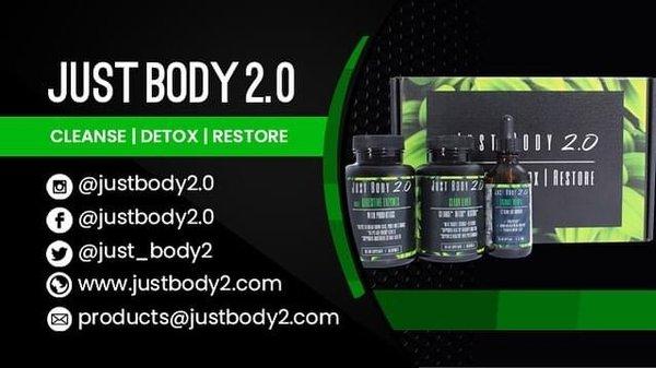 #Cleanse #Detox #Restore with Just Body 2.0