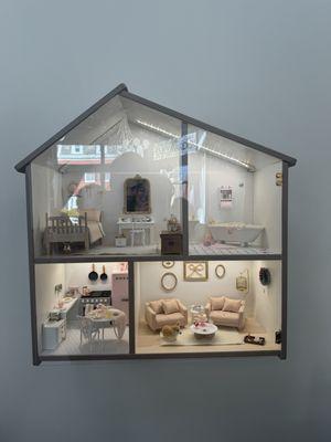 Doll house with EWD jewelry