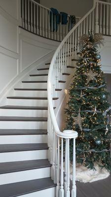 Custom interior Trim stairs and moldings