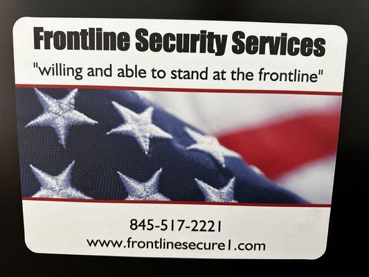 Frontline Security & Training Services Inc