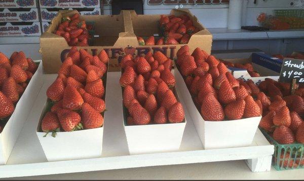 Fresh strawberries