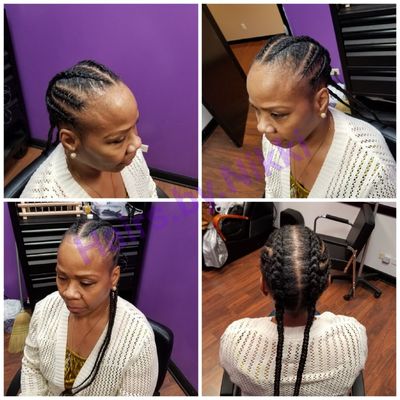 Feed In braids