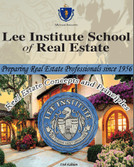 Our Latest Textbook to help pass the Massachusetts Real Estate Exam!!!