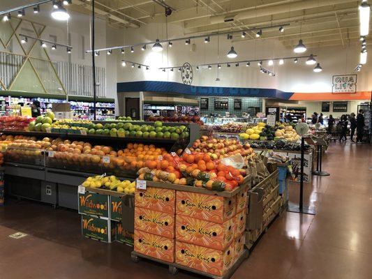 Produce section