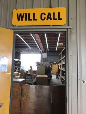 Will call