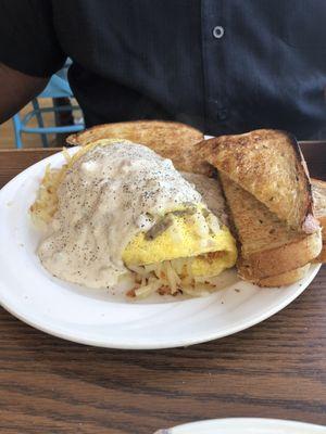 The Skillet omelette