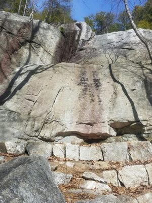 Rock Face to the summit of Pony Mountain.