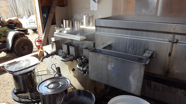 This where all the maple syrup magic happens