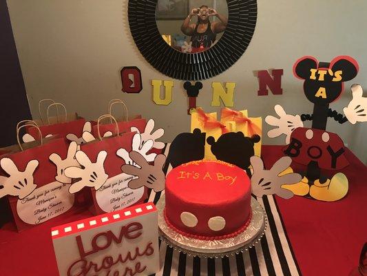 Mickey Mouse Baby Shower